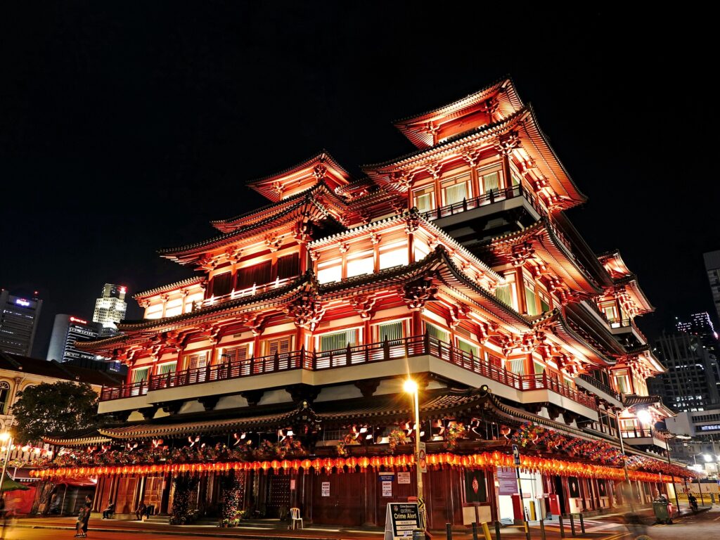Wonders of the Buddha's Tooth Relic Temple in Singapore