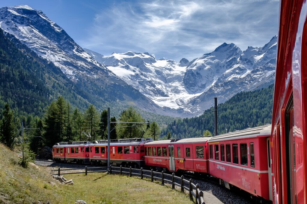 Swiss Train Journeys: Exploring the Breathtaking Scenery of Switzerland by Rail