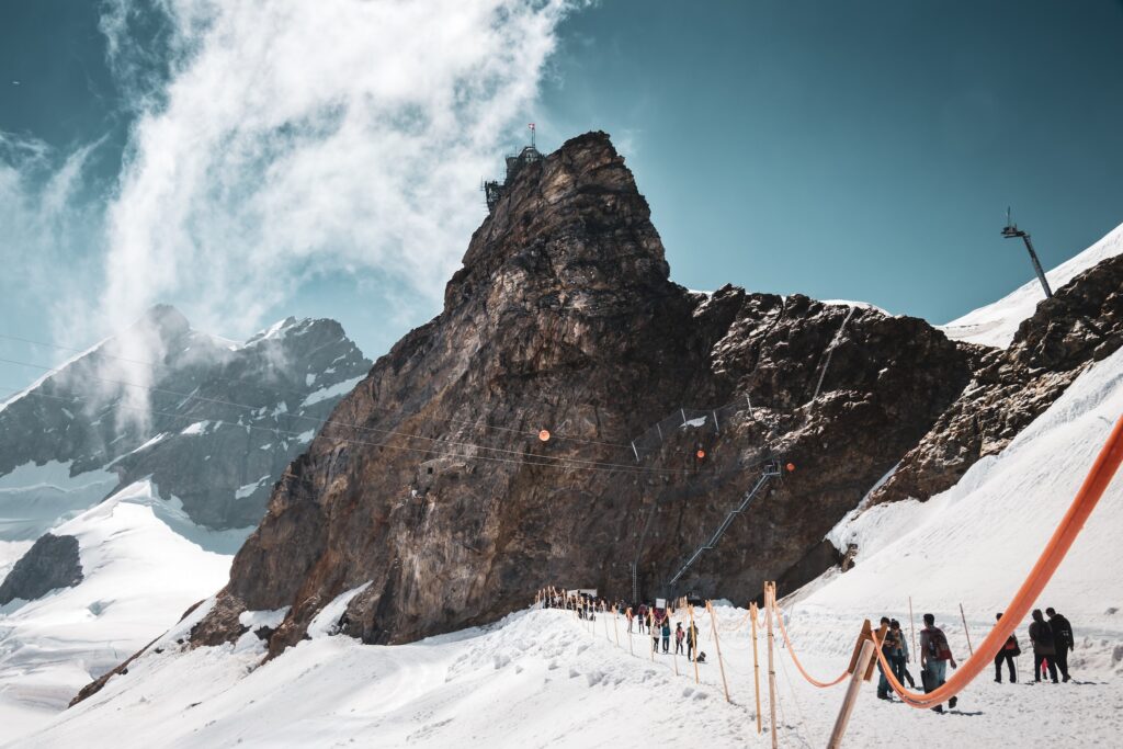 Sightseeing in Jungfraujoch
