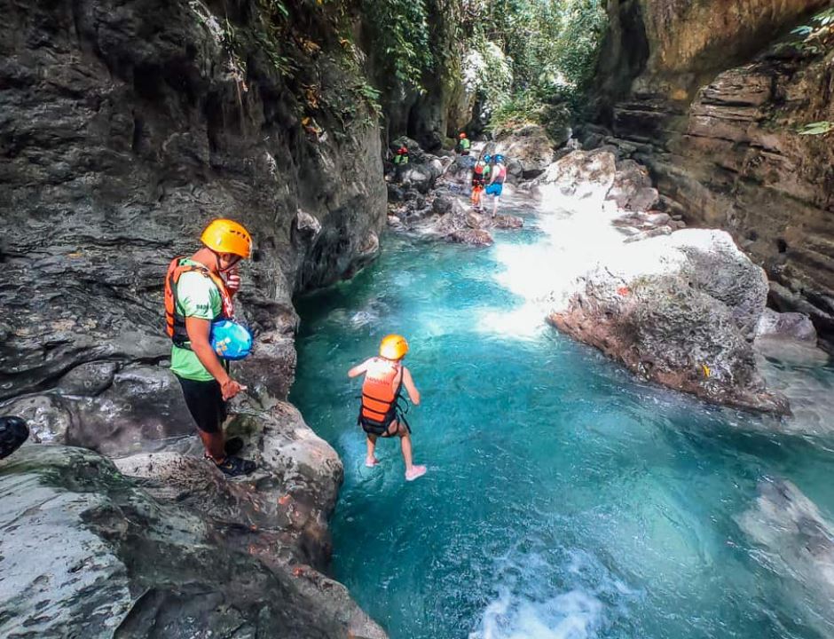 Experiencing Canyoneering Thrills in Cebu